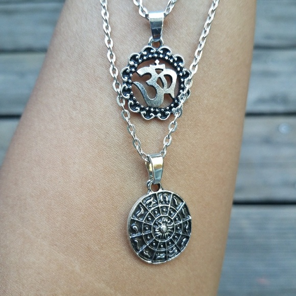 💌 Celtic style multi layer necklace - Picture 3 of 7